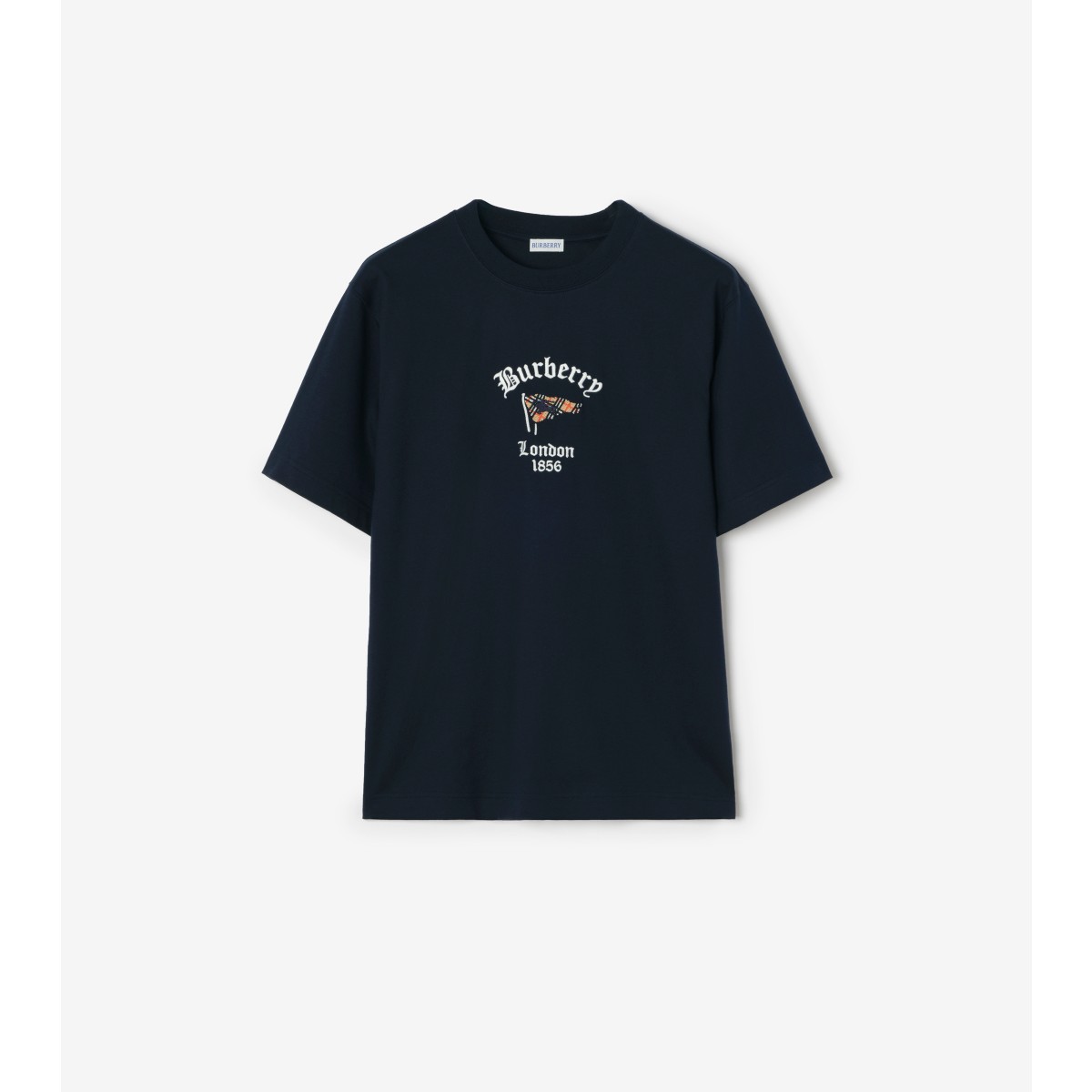  Check Flag Cotton T-shirt