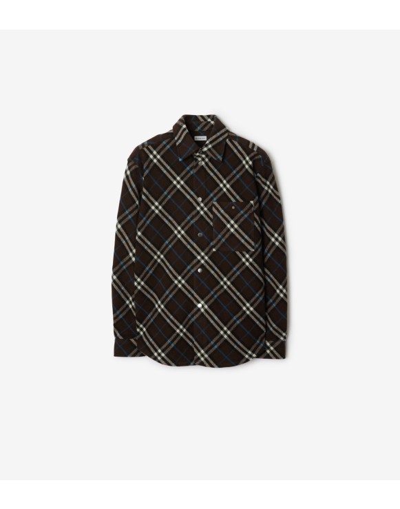 Check Wool Shirt