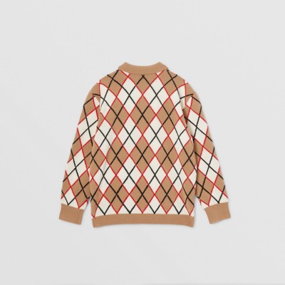 burberry sweater kids orange