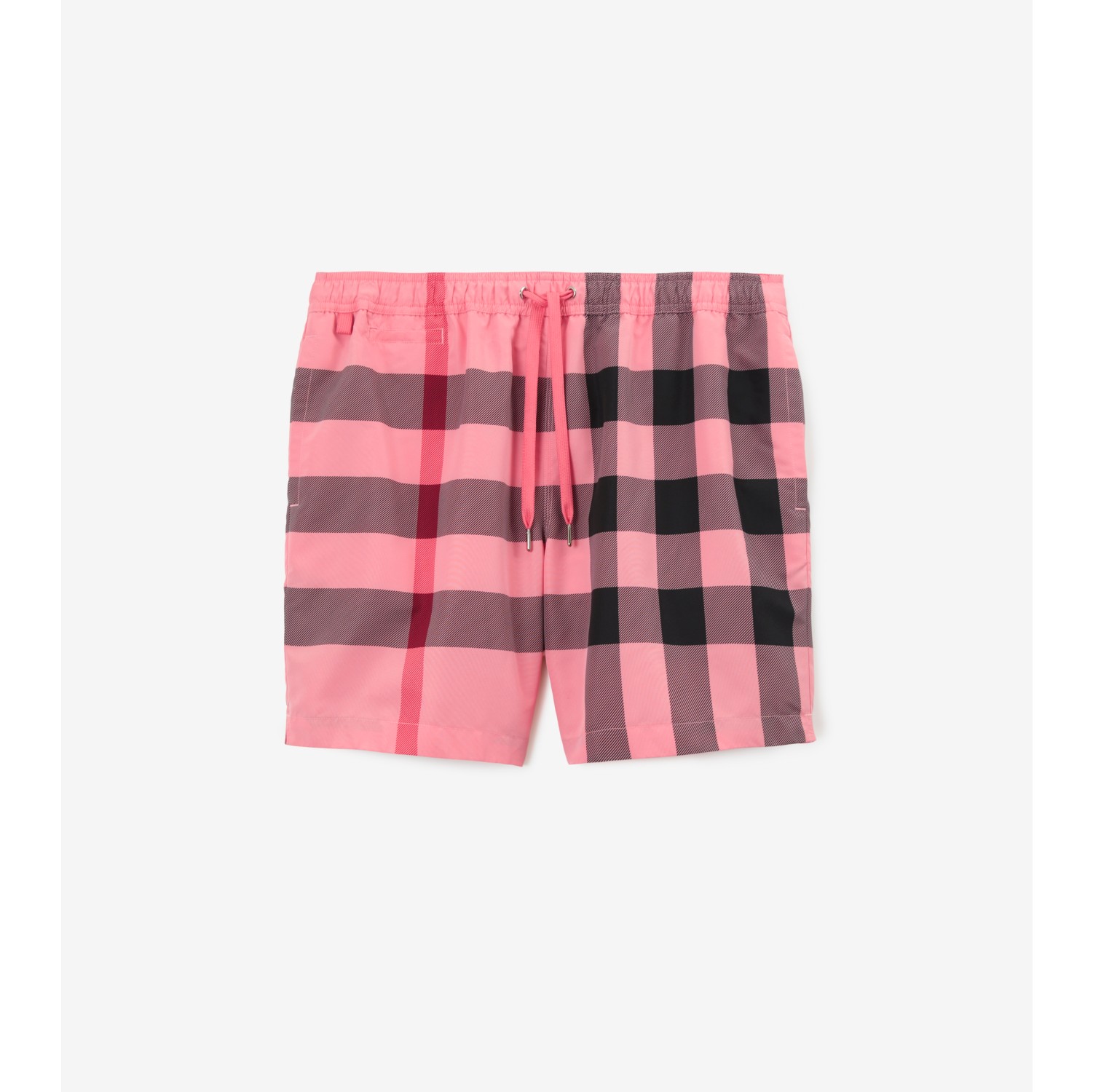 Burberry check on sale drawcord swim shorts