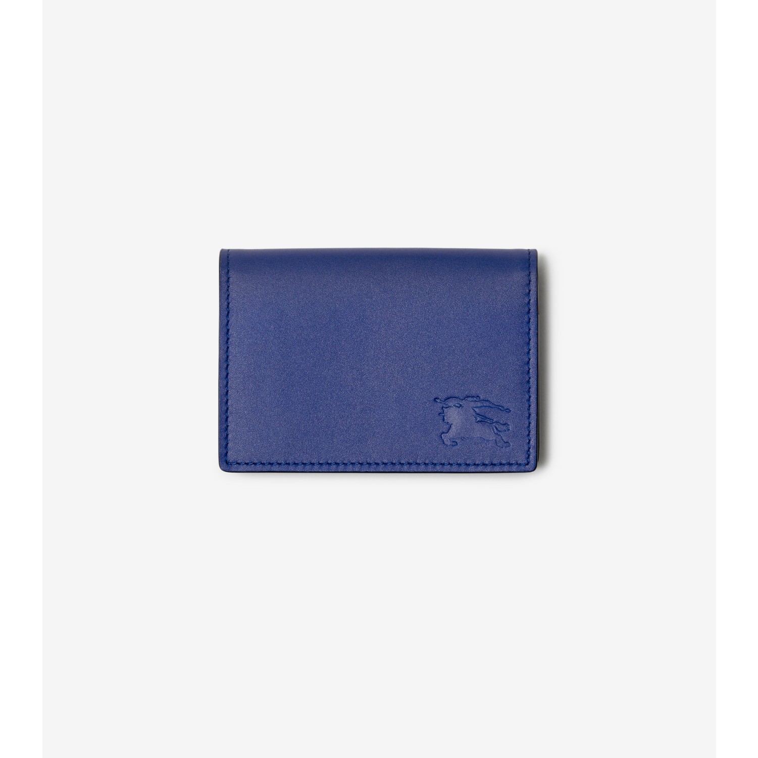 Burberry Ekd Folding Card Case in Blue for Men