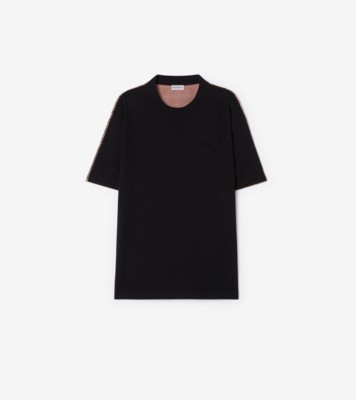 Check Cotton T shirt ®