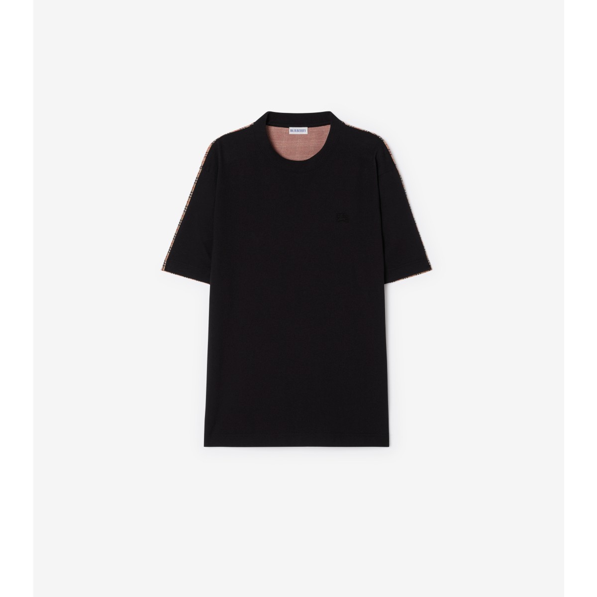  Check Cotton T-shirt