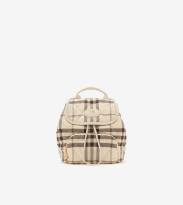 Mini Horseshoe Backpack​ in Light beige | Burberry® Official