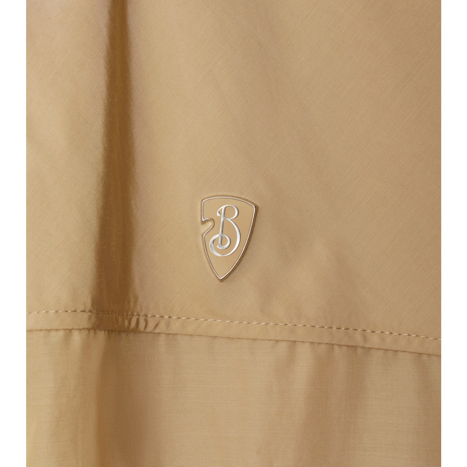 Short Nylon Cotton Parka in Cracker - Women | Burberry® Official
