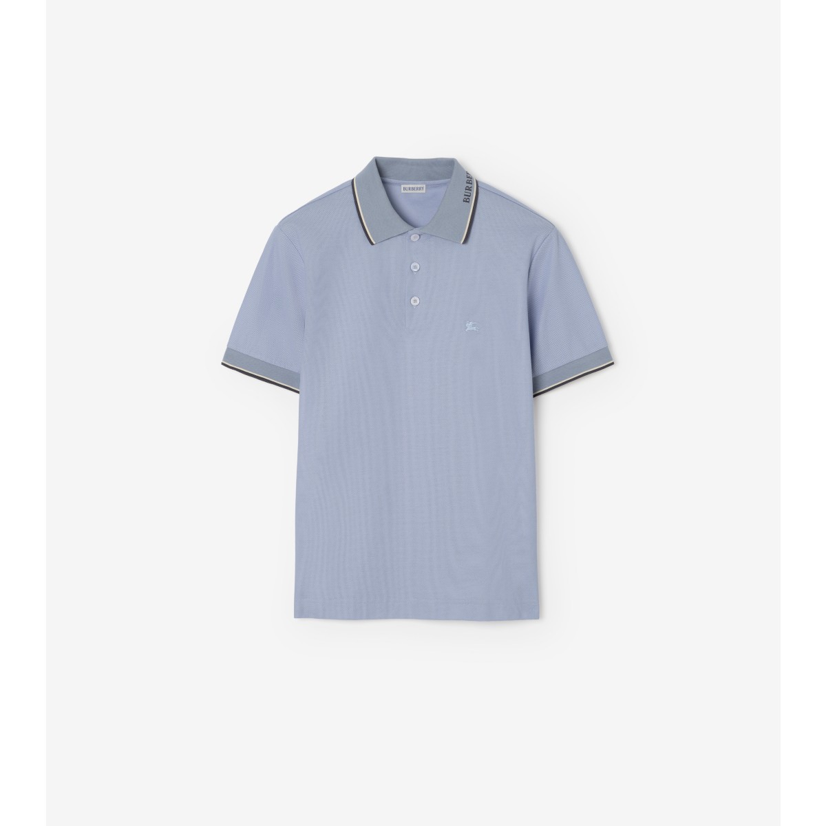  Embroidered Logo Collar Polo Shirt