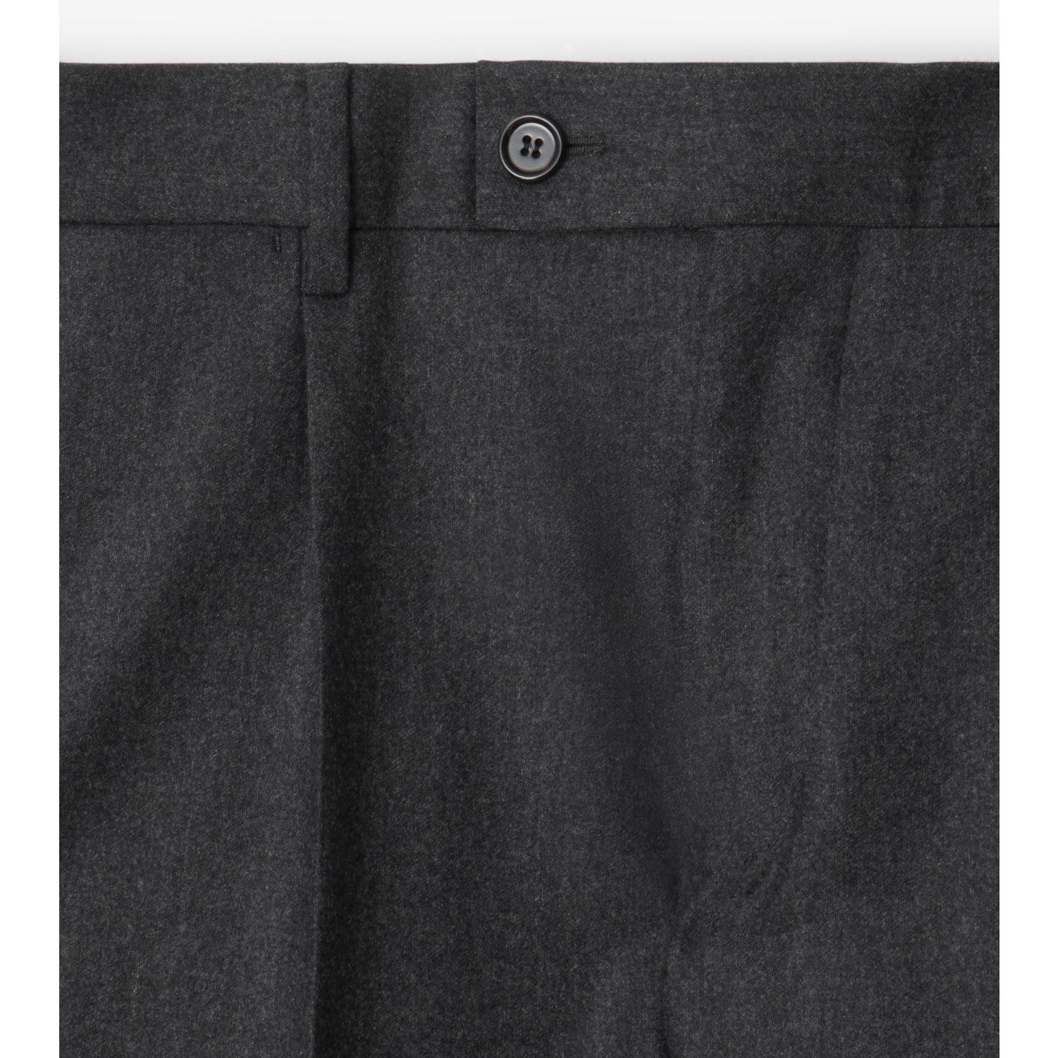 Wool Flannel Tailored Trousers in Brisk grey - Men | Burberry® Official