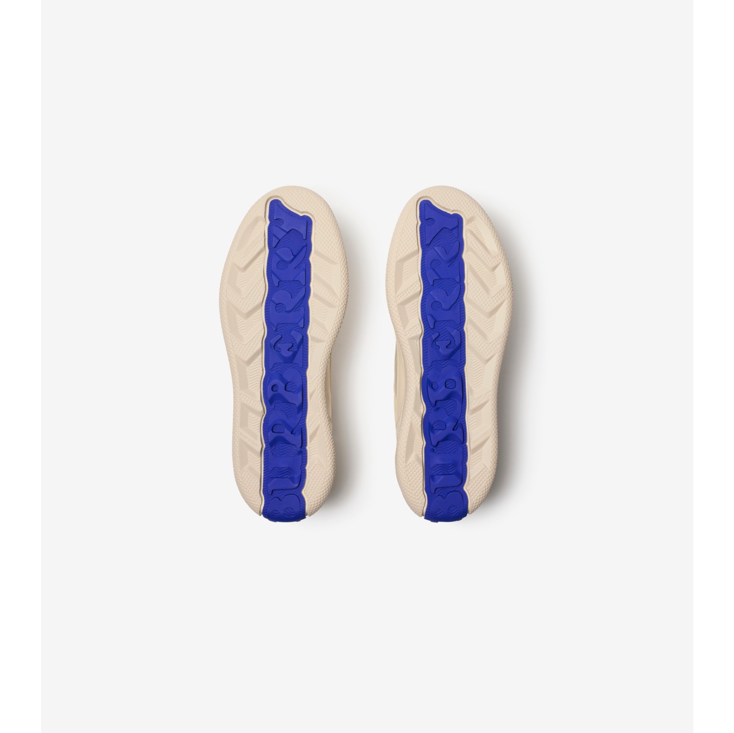 Leather and Check Terrace Sneakers​