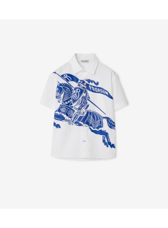 Burberry - Boys White Monogram Shirt