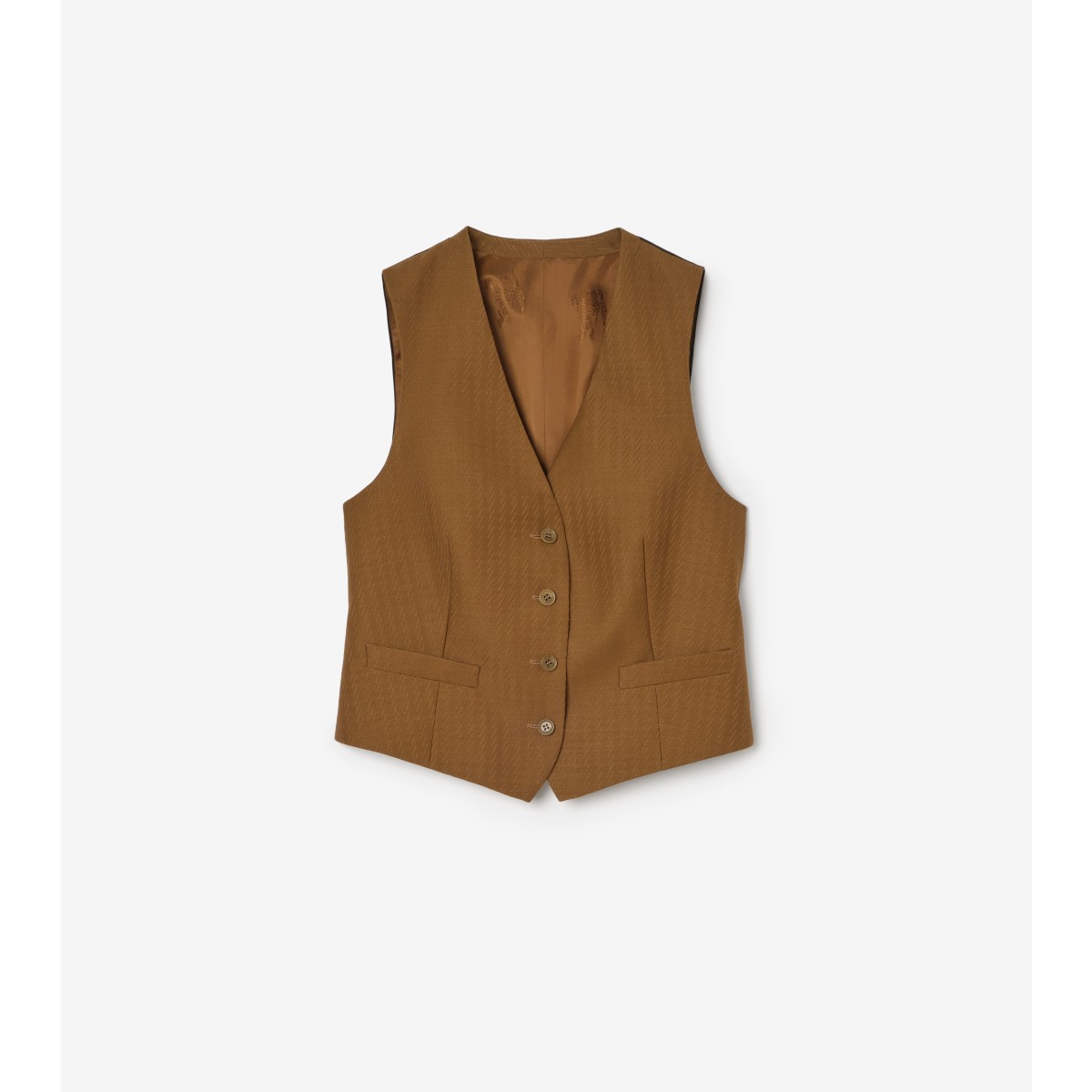  Stripe Wool Mohair Waistcoat