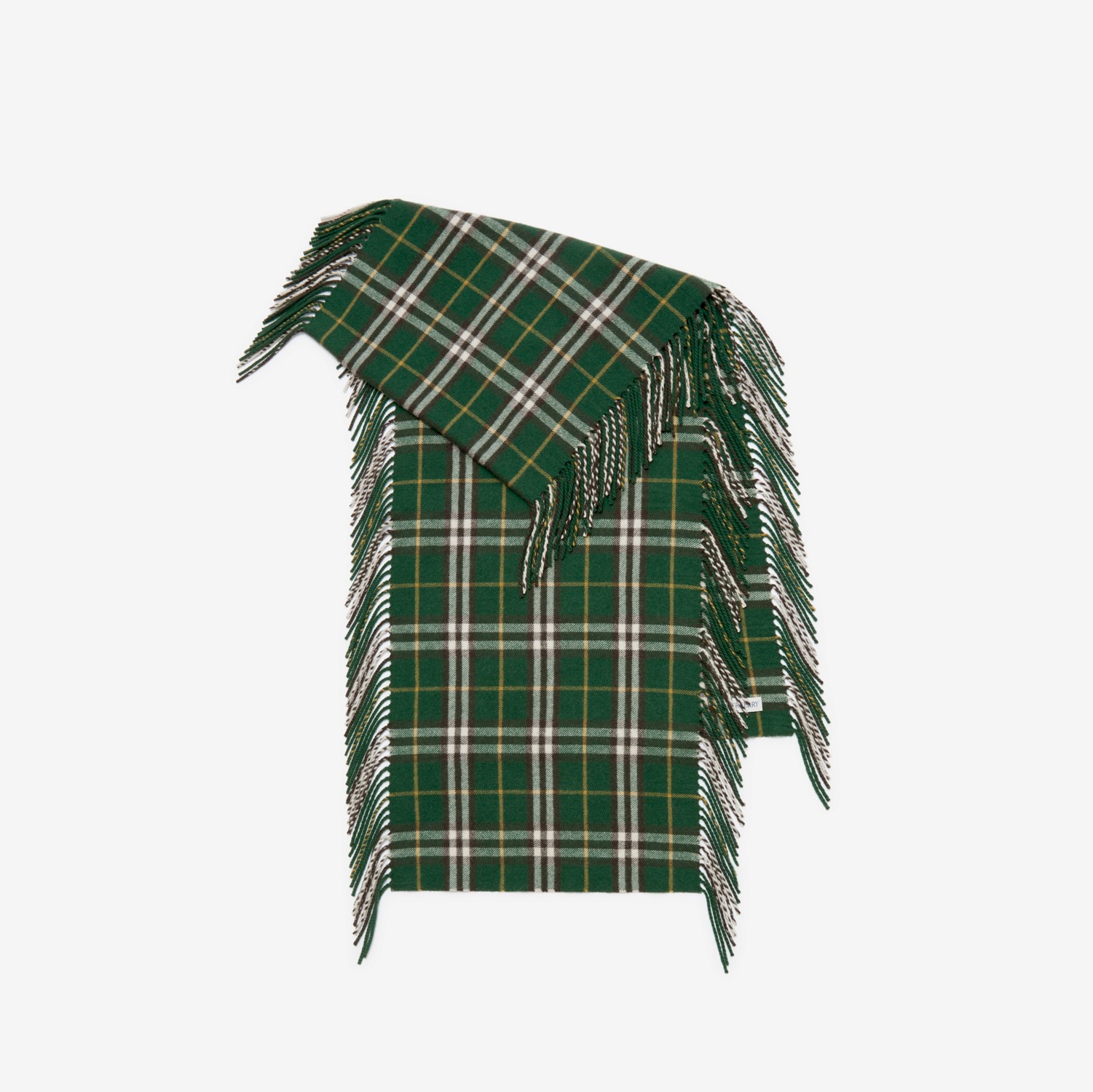 Check Cashmere Happy Scarf