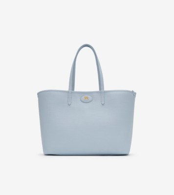Medium Reversible Bloomsbury Tote​ in Pale blue - Women | Burberry® Official