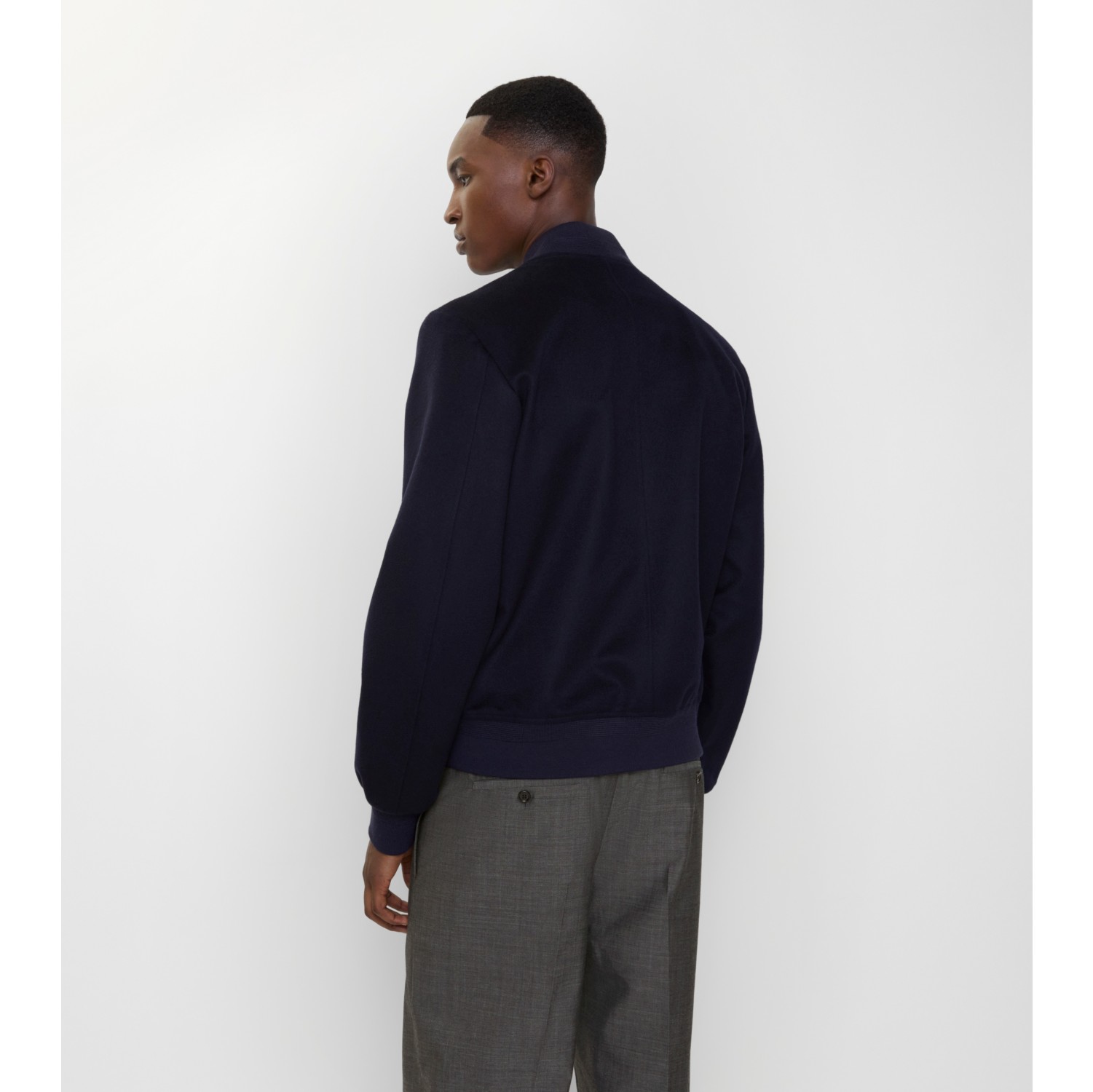 Cashmere Bomber Jacket