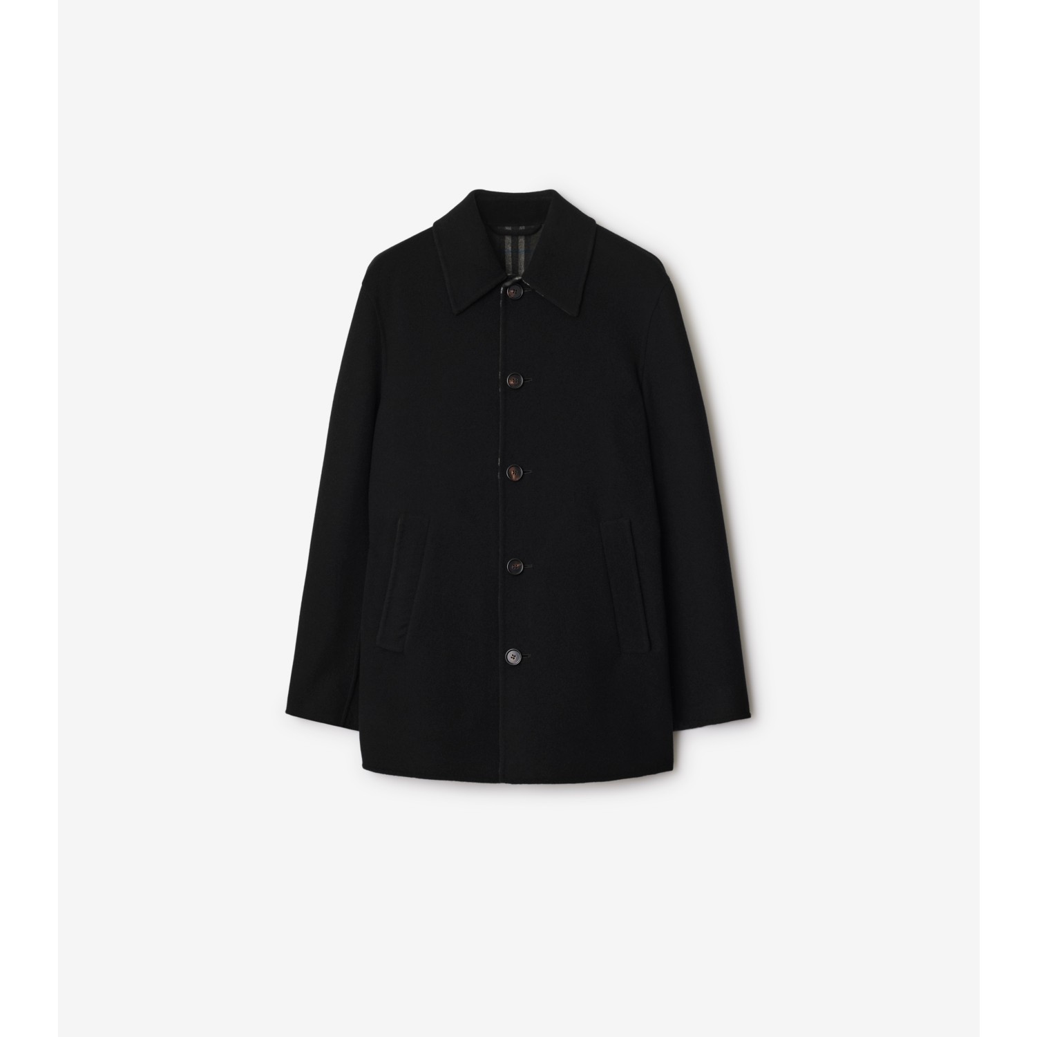 Short Wool Car Coat