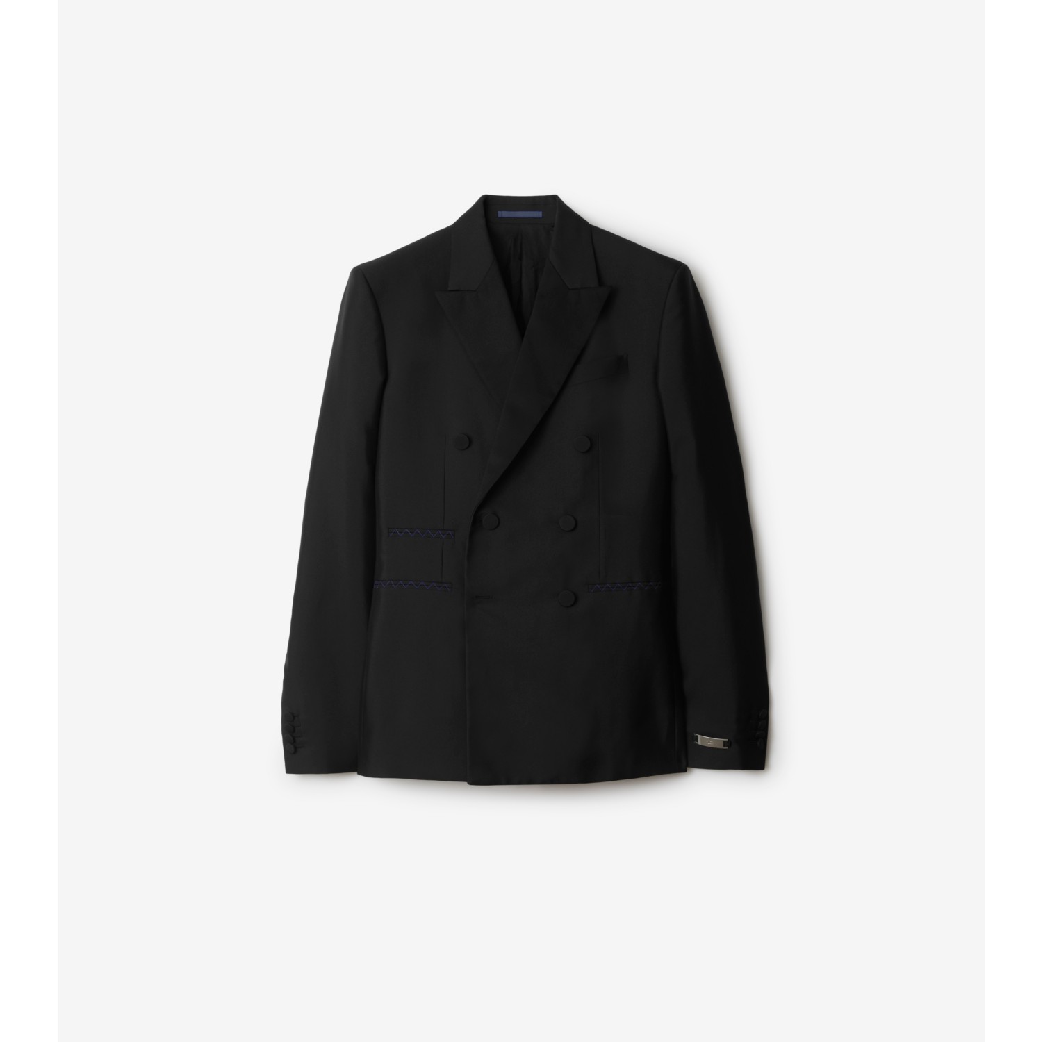 Wool Silk Tailored Jacket