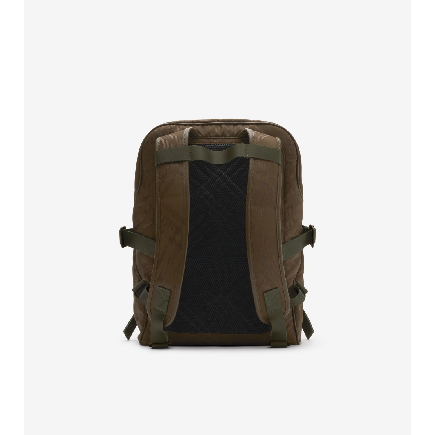 Rucksack mit Jacquard-gewebtem Karomuster