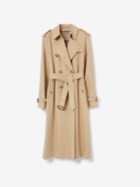  Long Waterloo Heritage Trench Coat in colour Honey