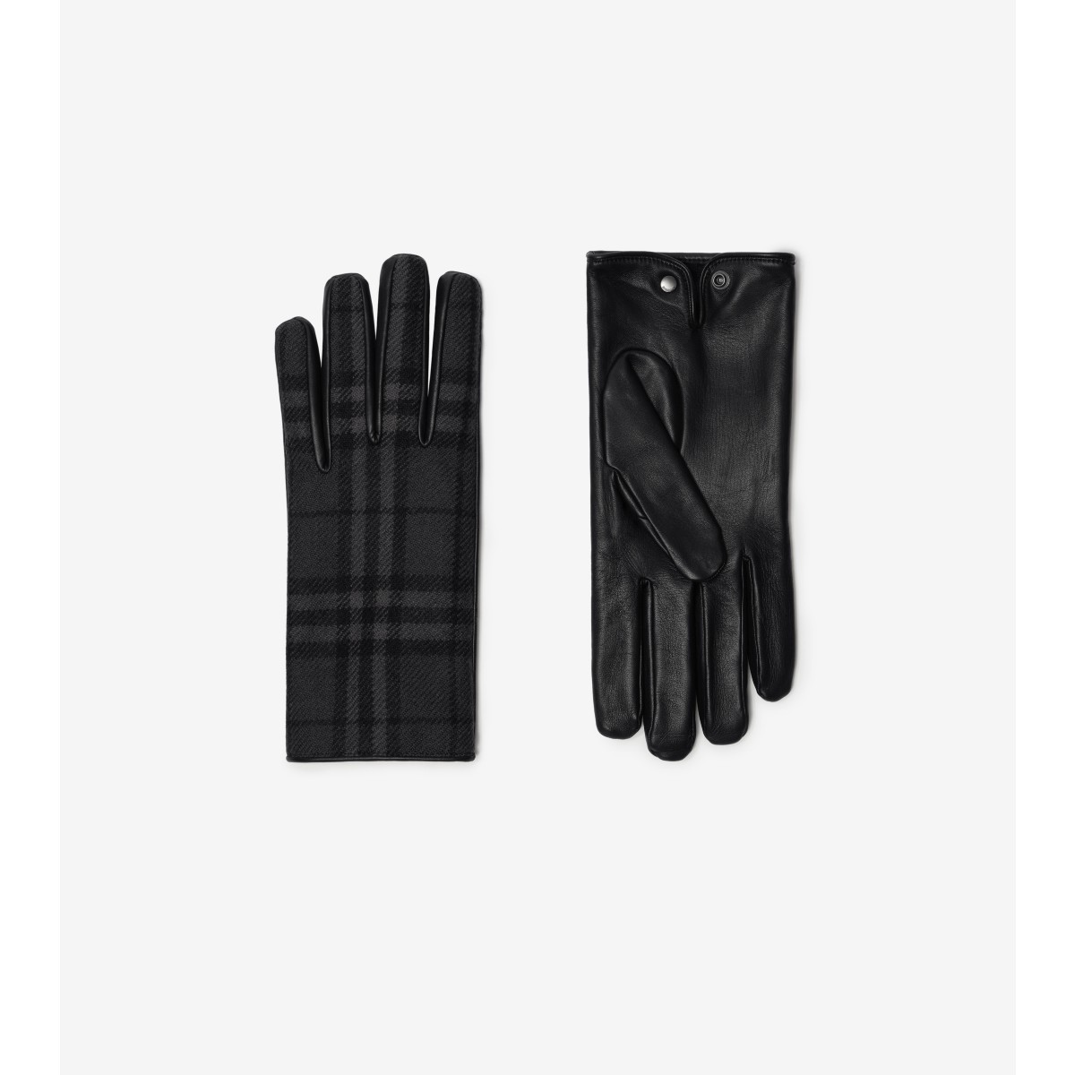  Check Wool Gloves