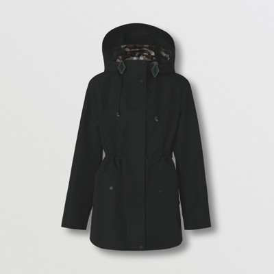 black lightweight coat