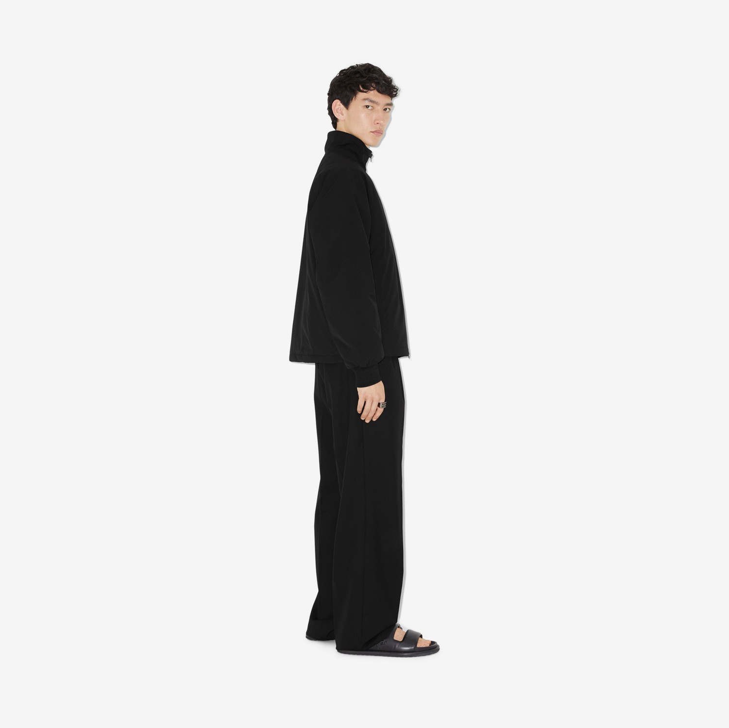 Veste avec appliqué EKD (Noir) - Homme | Site officiel Burberry®