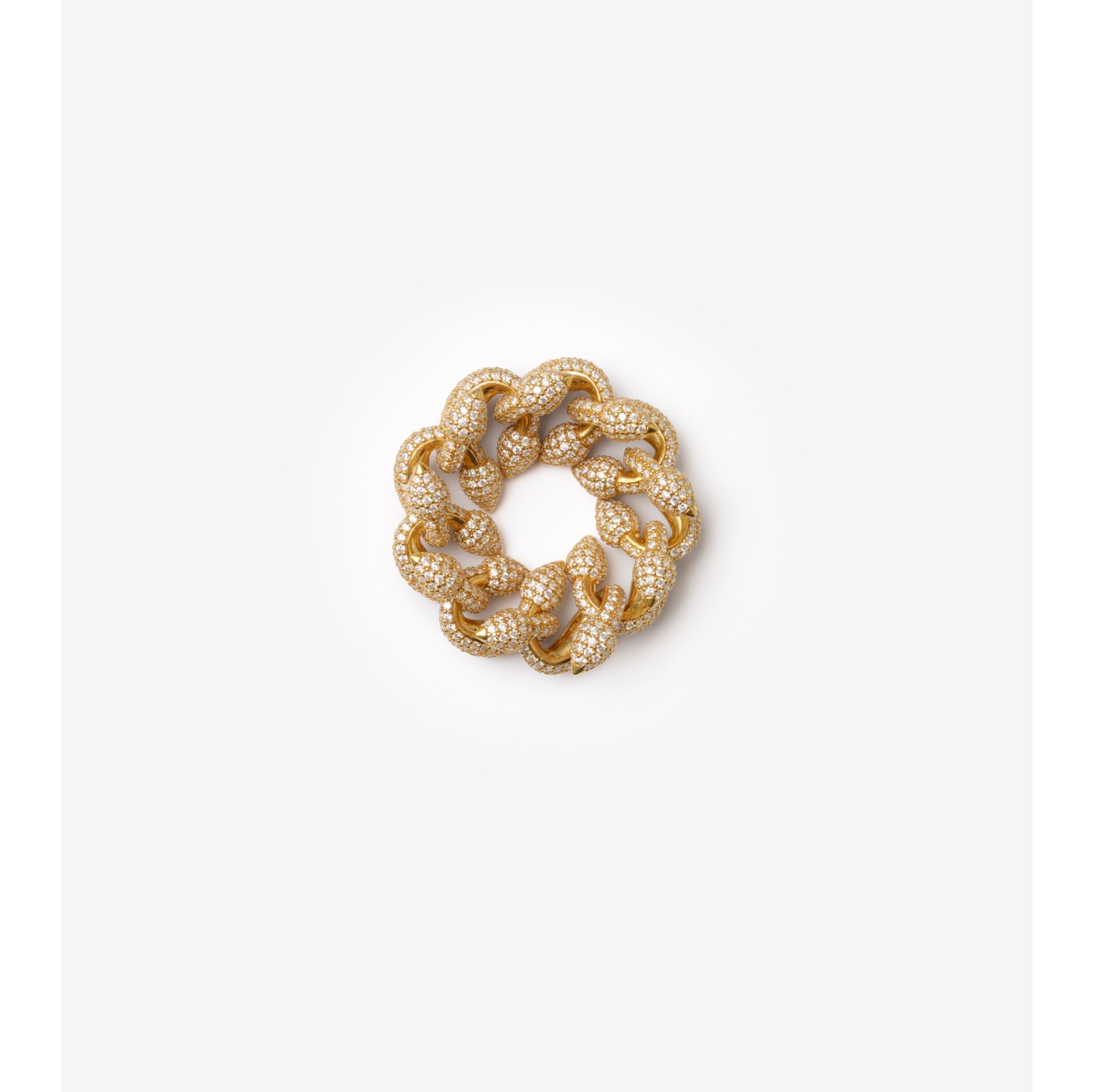 Spear Pavé Chain Ring