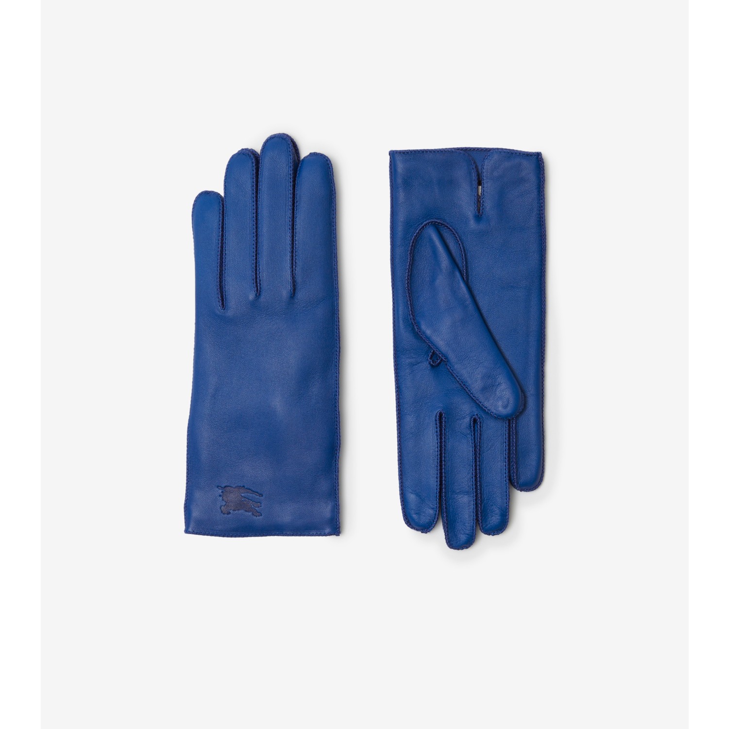 Burberry gloves on sale womens blue