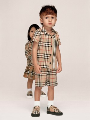 toddler boy burberry button down