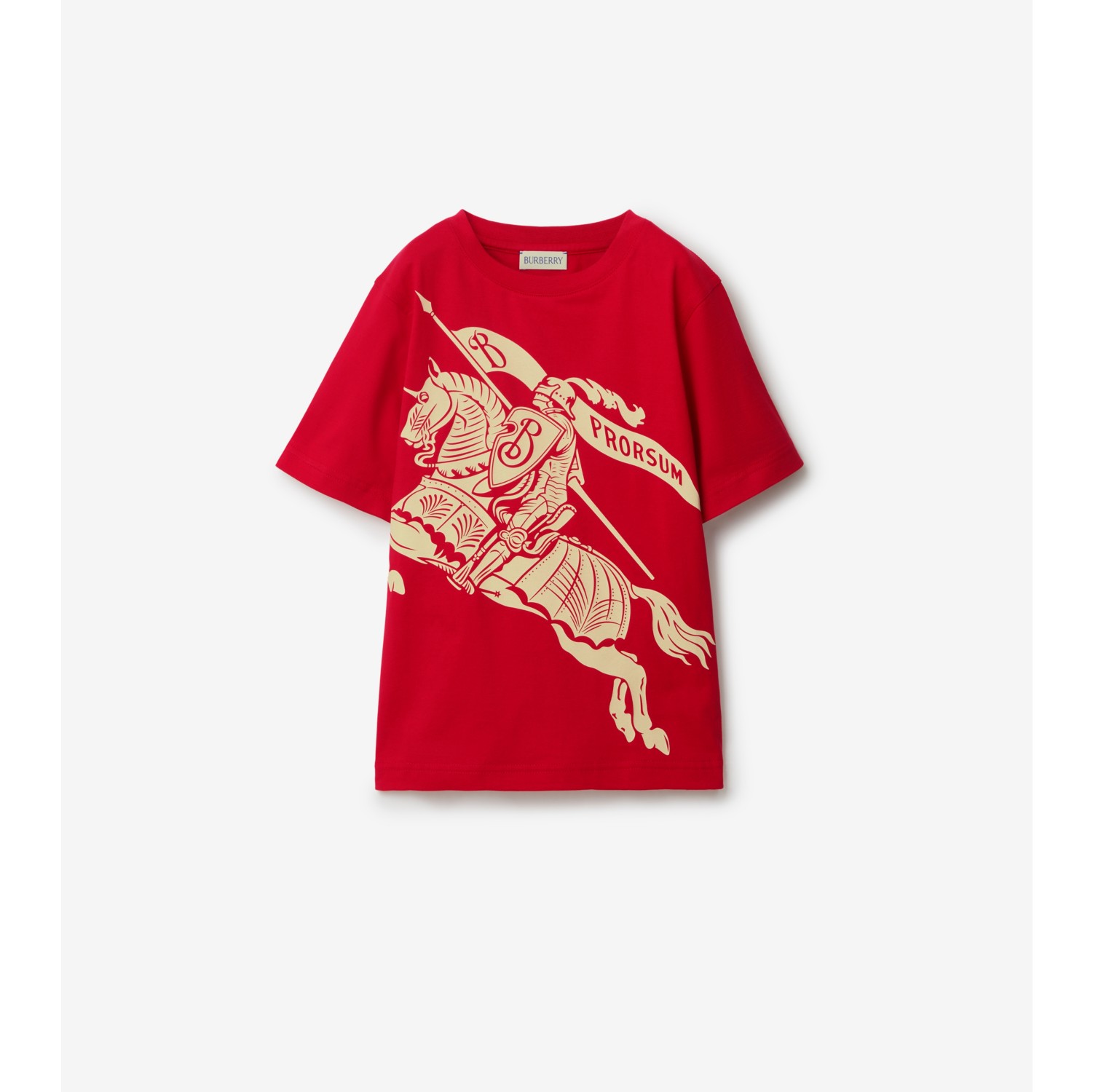 Burberry t shop shirt red logo