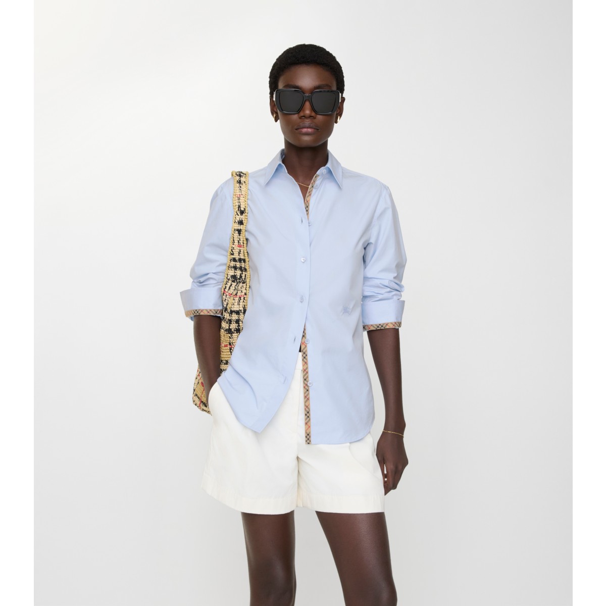  Check Regular Fit Cotton Poplin Formal Shirt