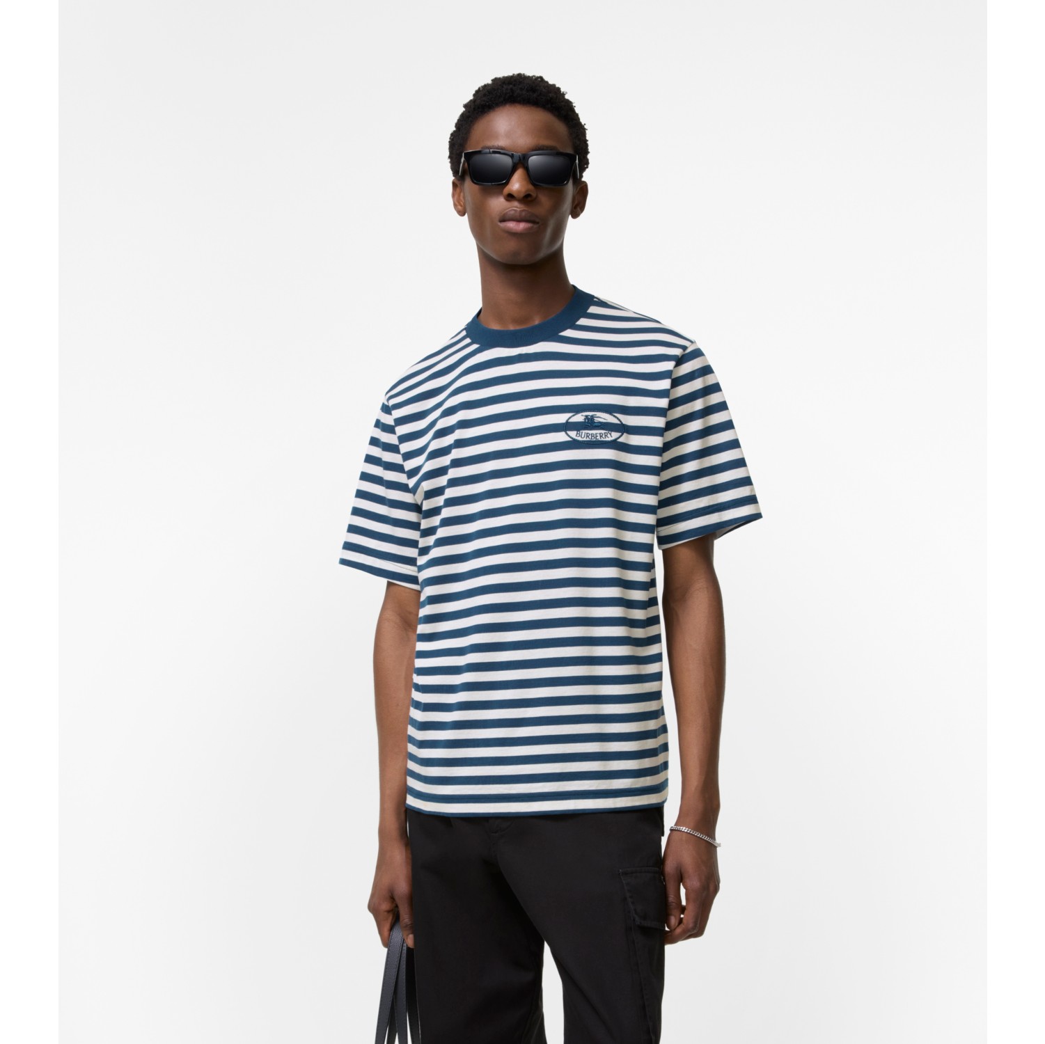 Striped Cotton T-shirt