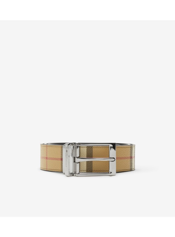 Burberry belt best sale mens pink