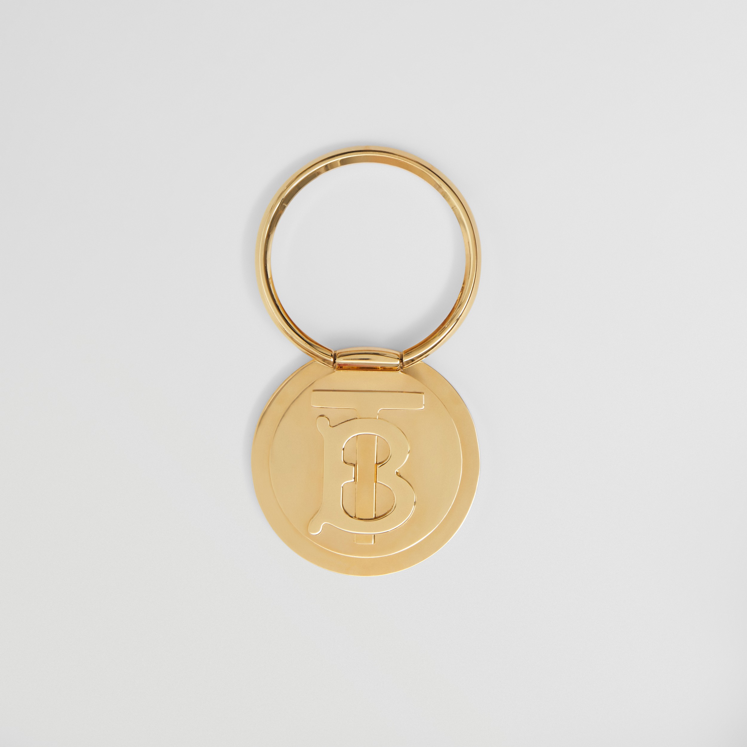 Bague de téléphone Monogram plaquée or - Femme | Site officiel Burberry® - 3