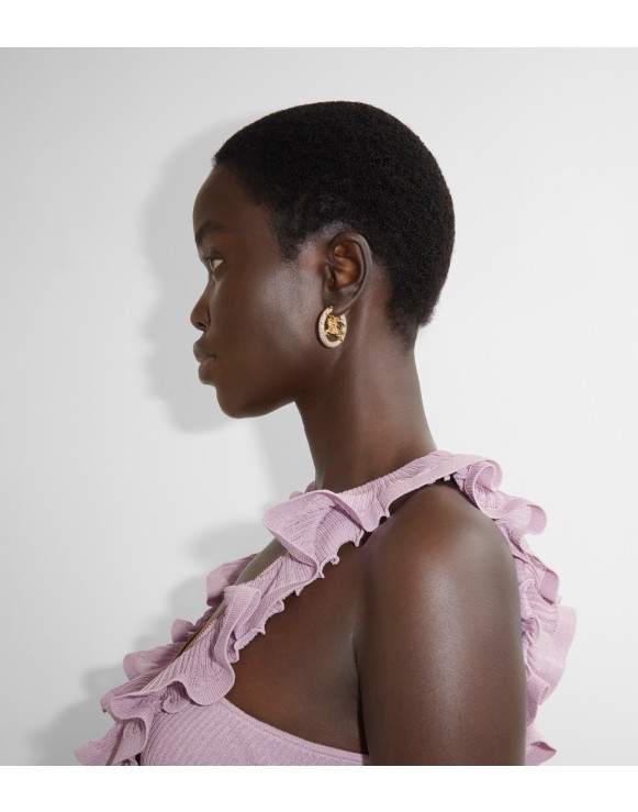 EKD Pavé Hoop Earrings