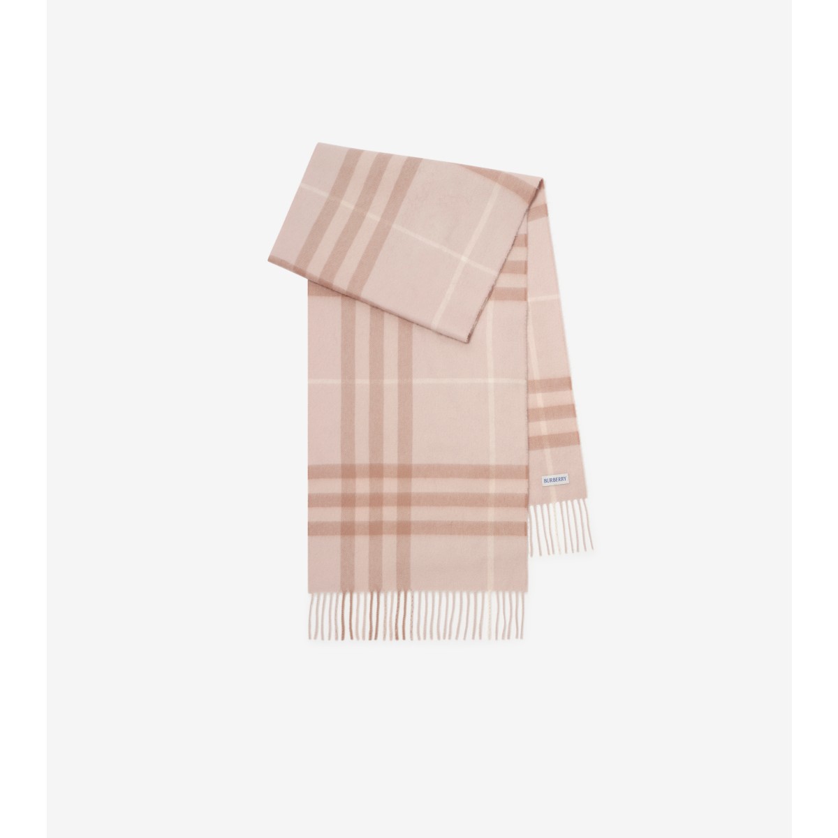  Check Cashmere Scarf