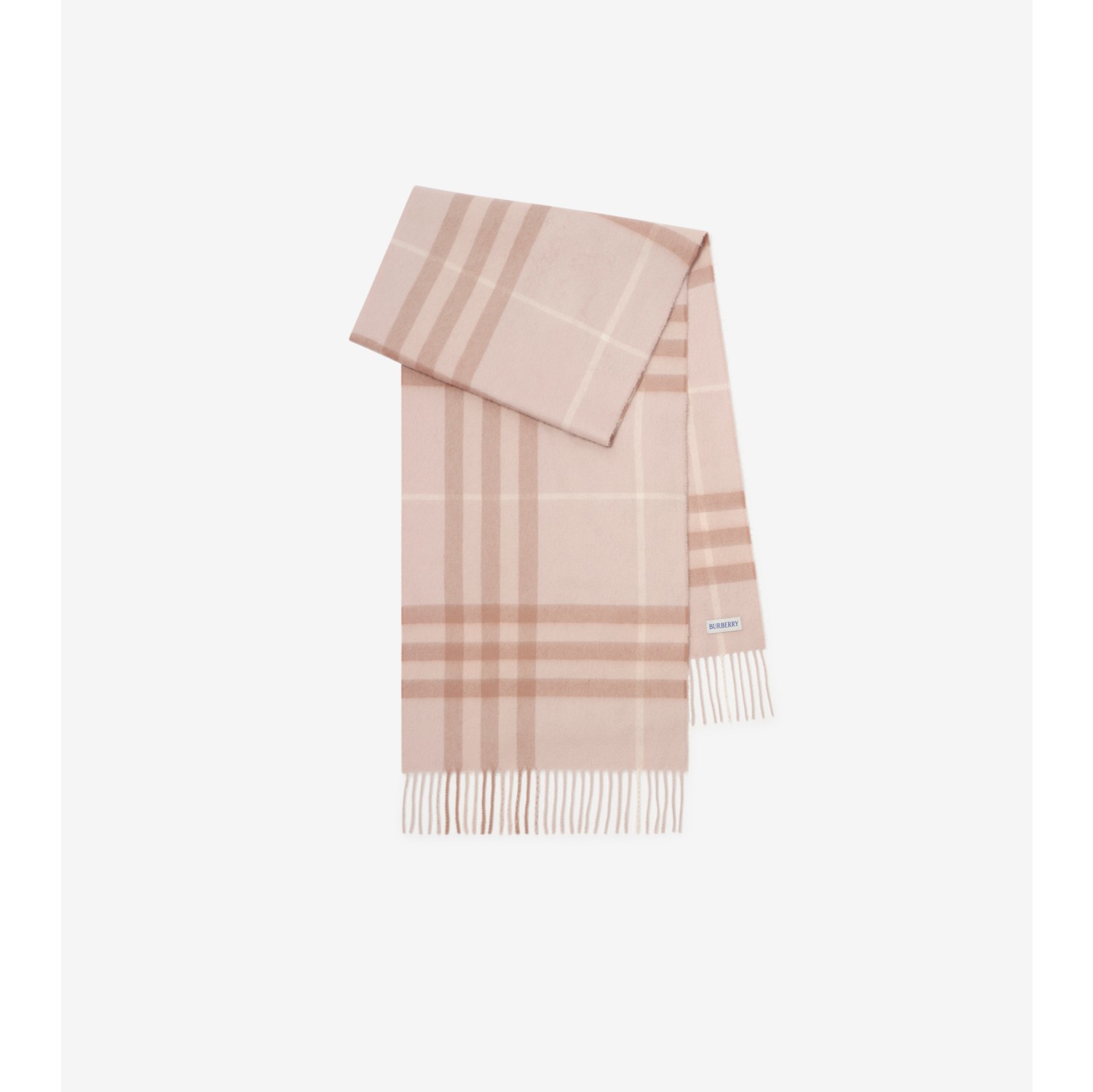 Check Cashmere Scarf