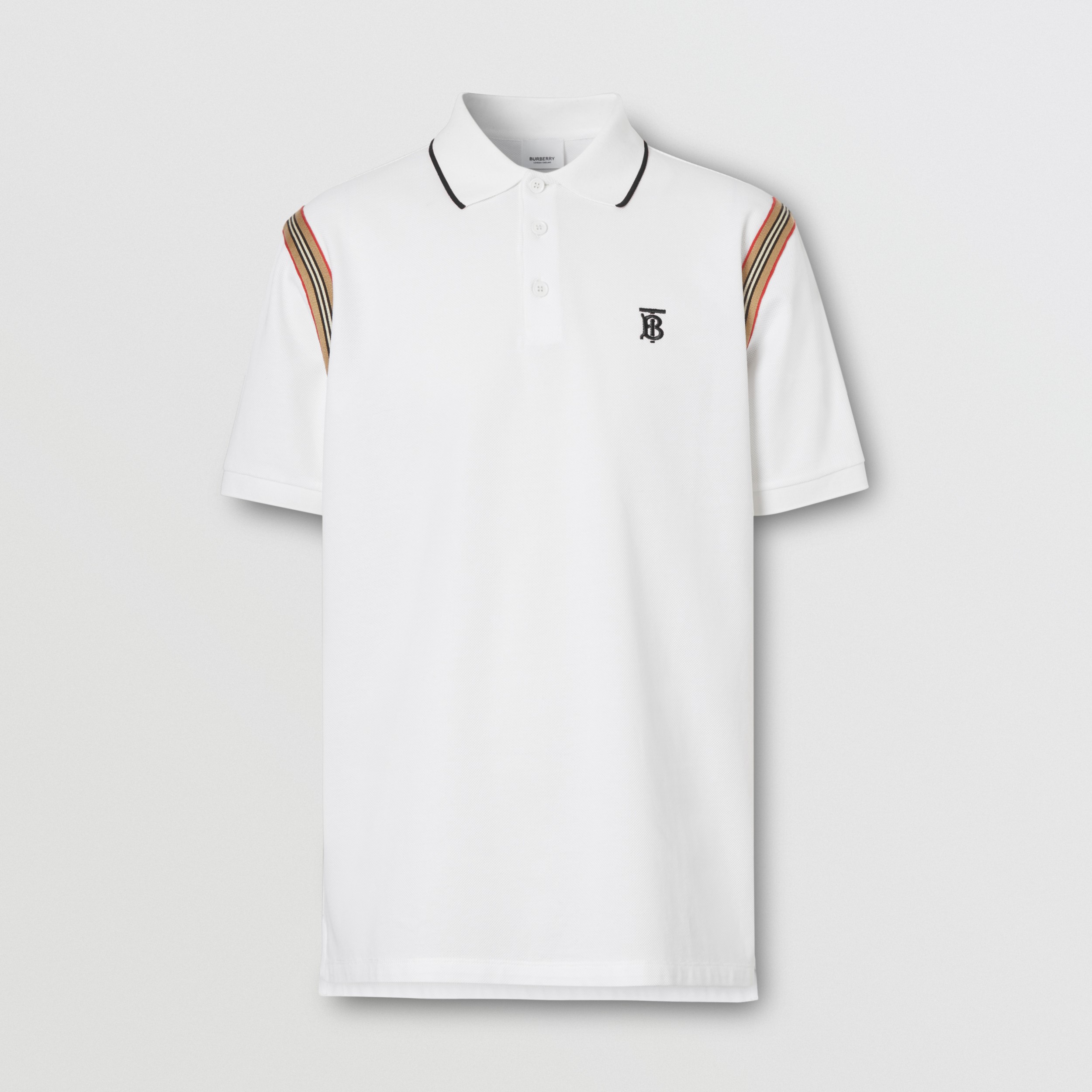 watercolor monogram polo