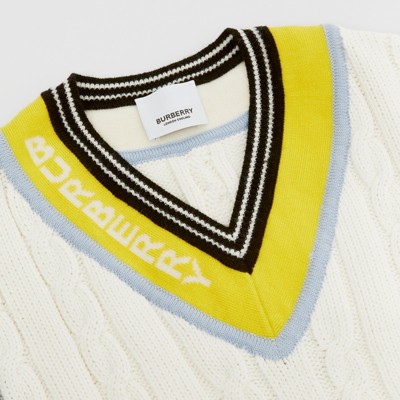 cricket white sweater