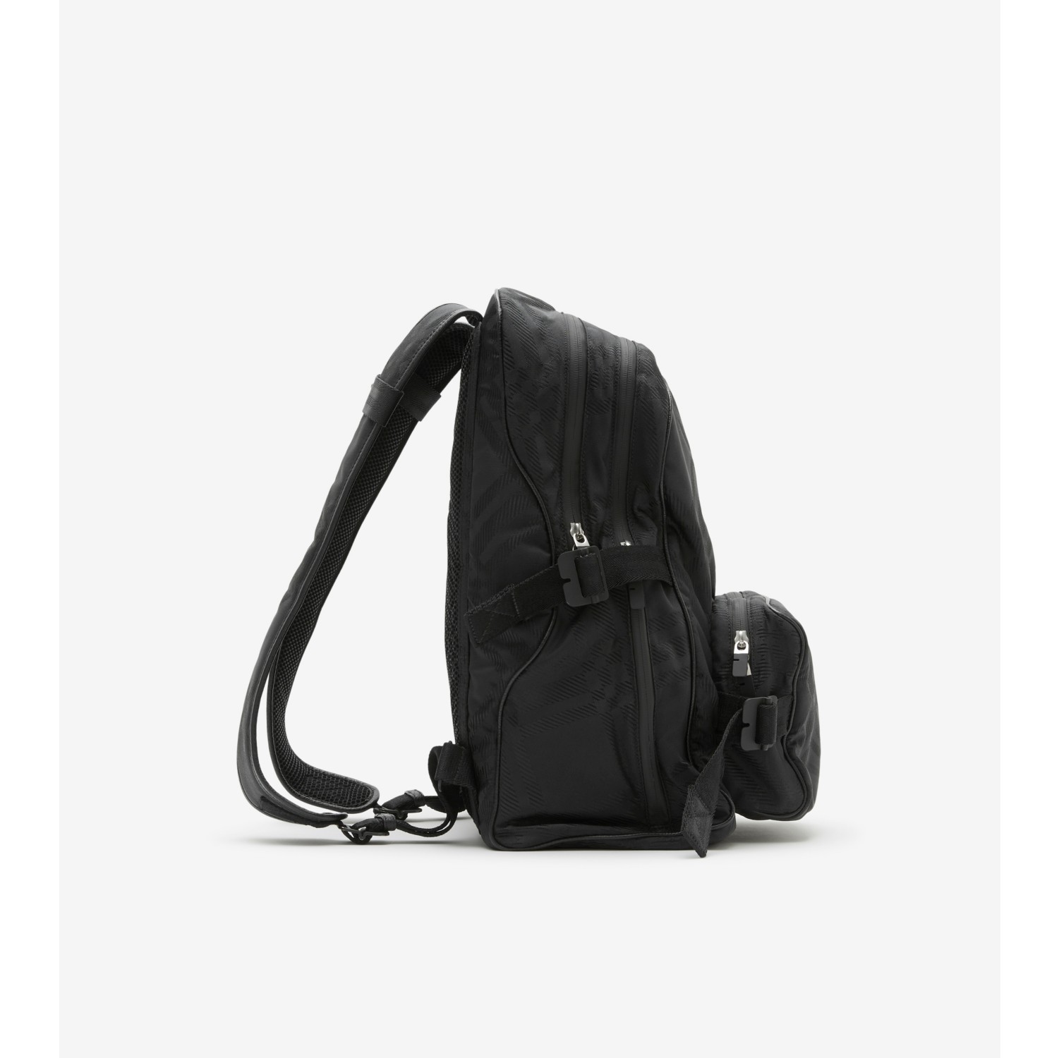 Rucksack mit Jacquard-gewebtem Karomuster