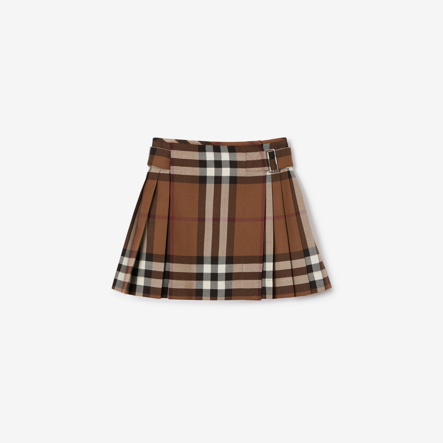 Minifalda escocesa de tablas en lana Check