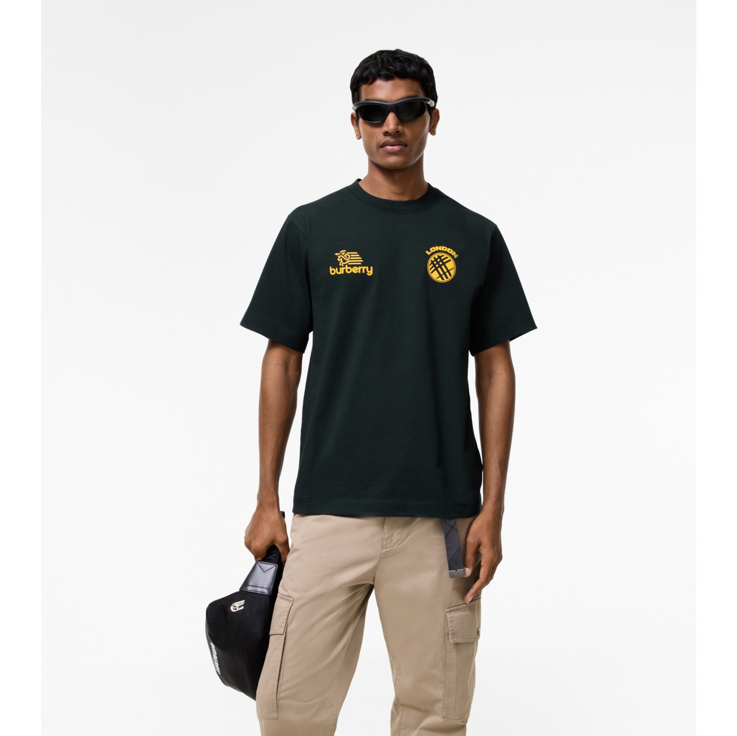 Logo Badge Cotton T-shirt
