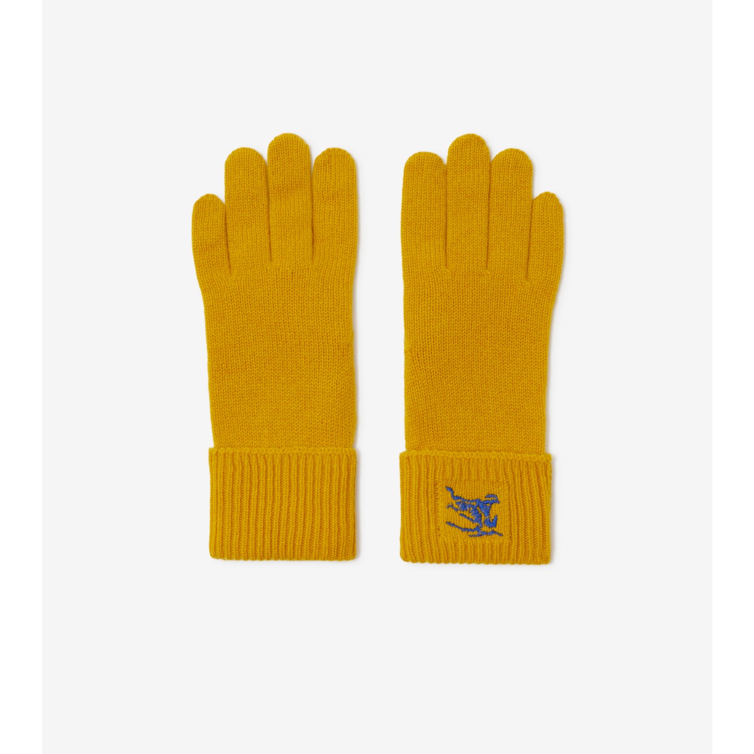 Burberry store wool gloves