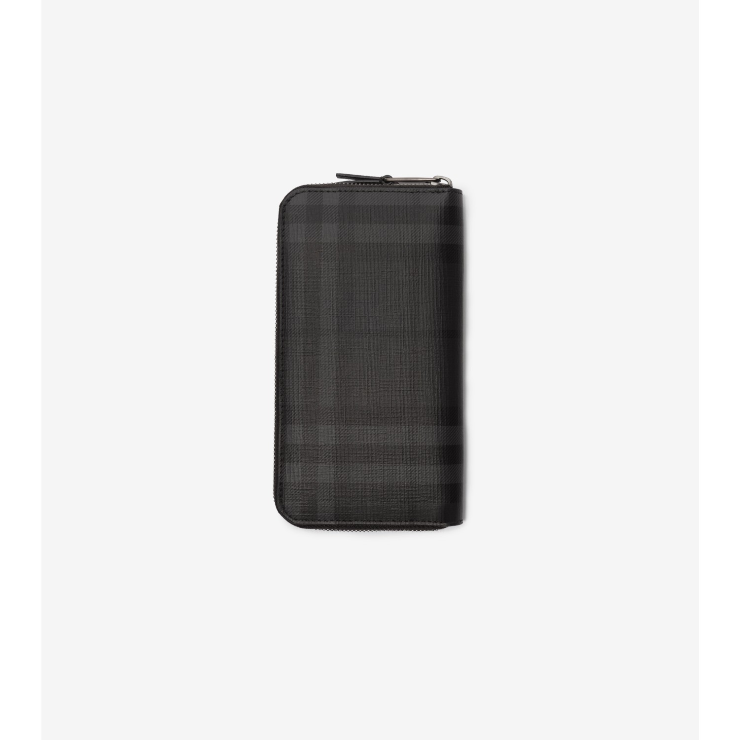 Large City Check Zip Wallet