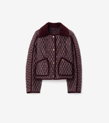 ◯BURBERRYGOLF ブラックキルティングジップアップジャケット ◯BURBERRYGOLF ブラックキルティングジップアップジャケット