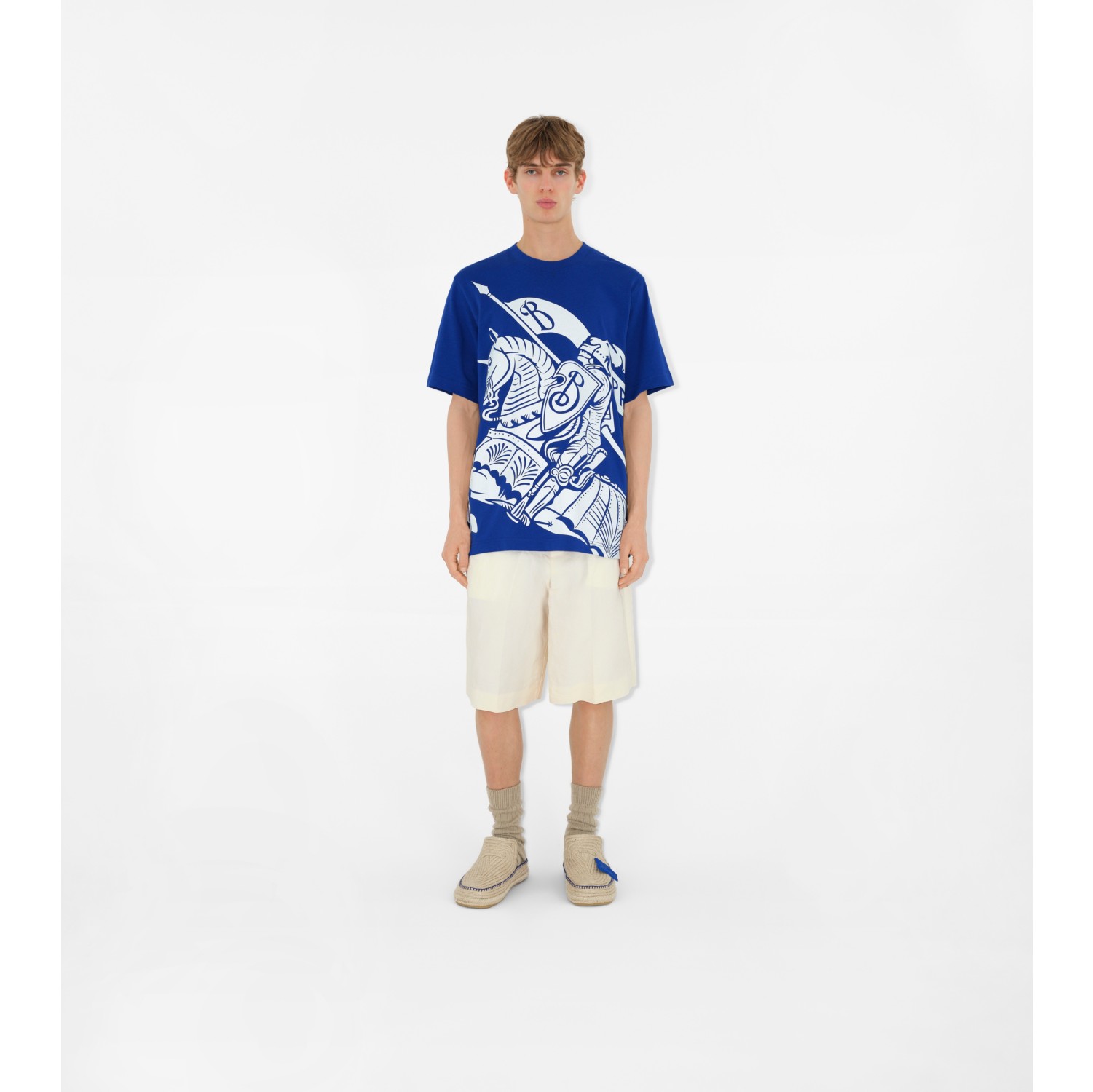 EKD コットンTシャツ (ナイト) - メンズ, コットン | Burberry®公式サイト