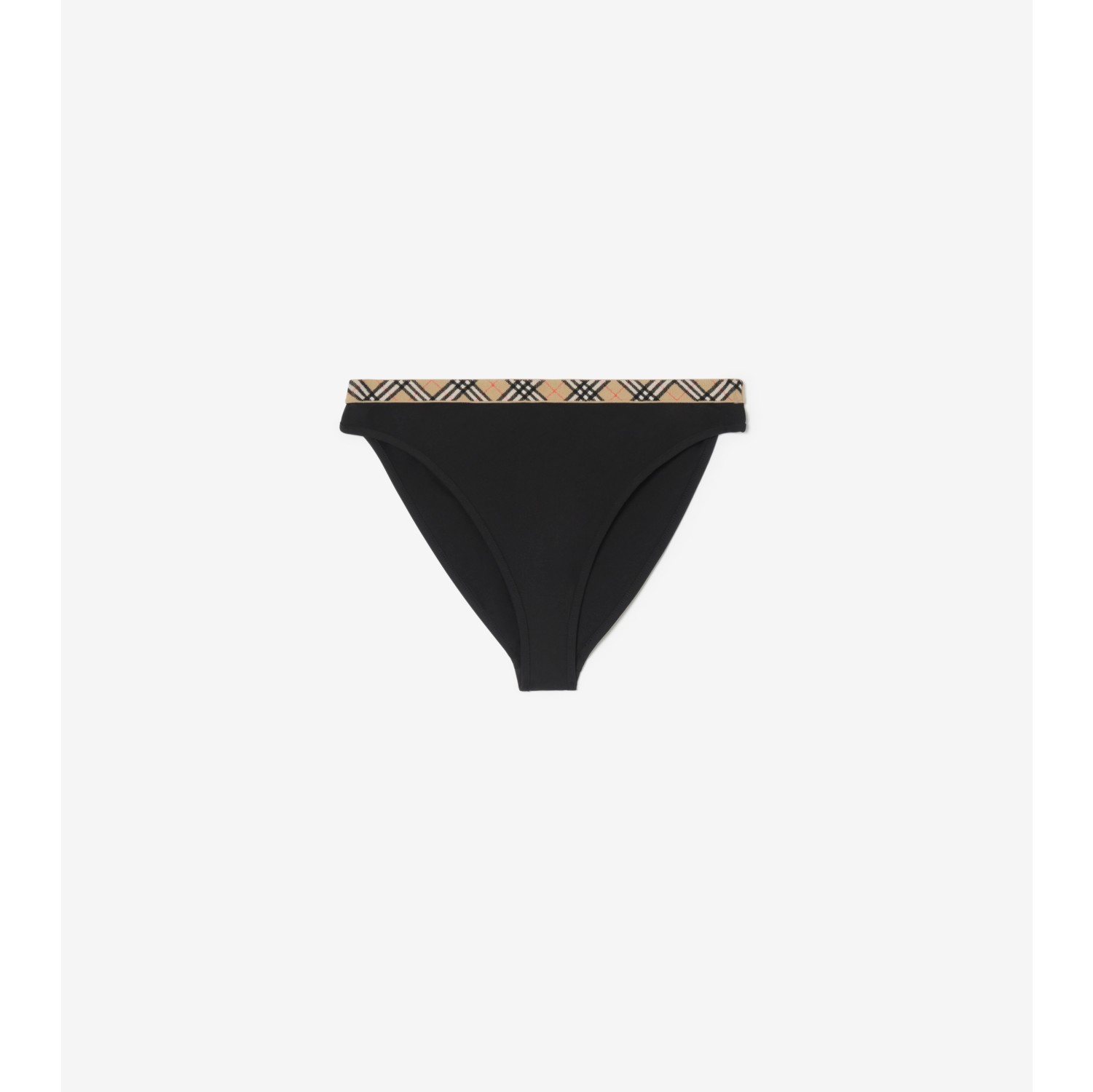 Check Trim Bikini Briefs