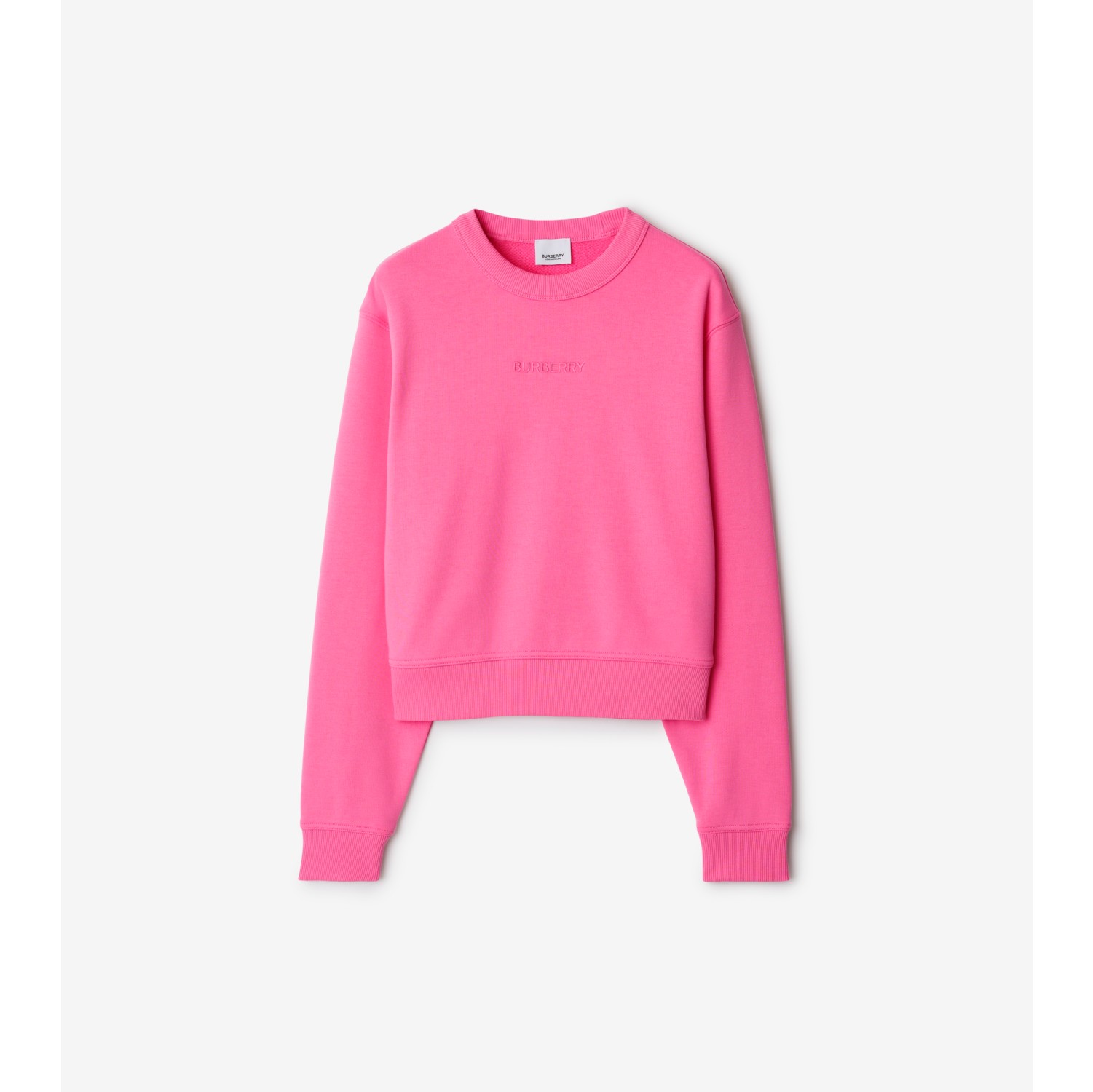 Burberry best sale sweatshirt pink