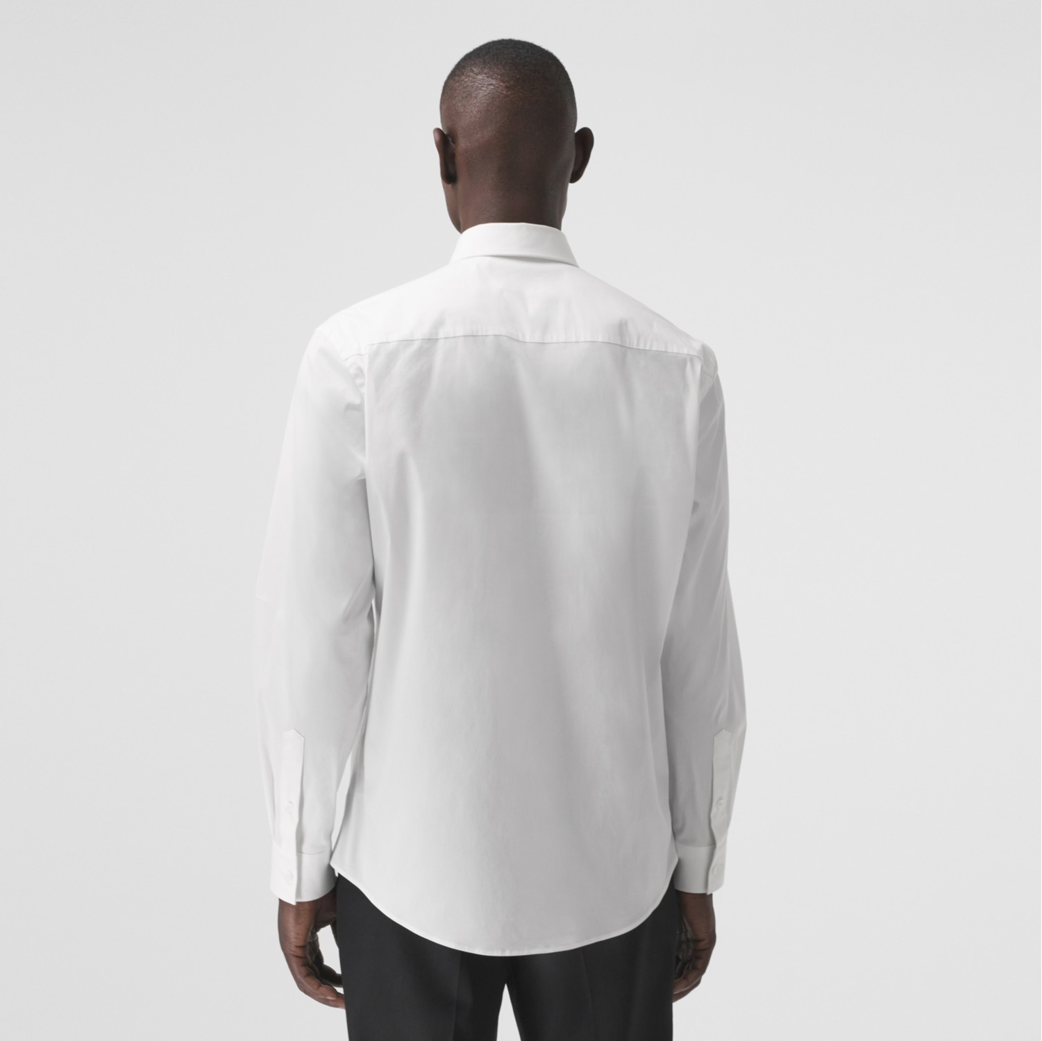 Burberry Monogram Motif Cotton Oversized T-shirt White - US
