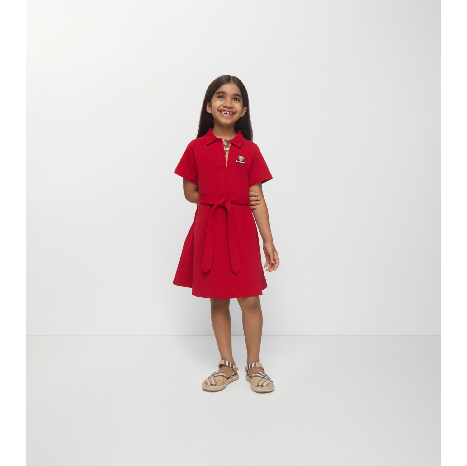 Robe polo en coton
