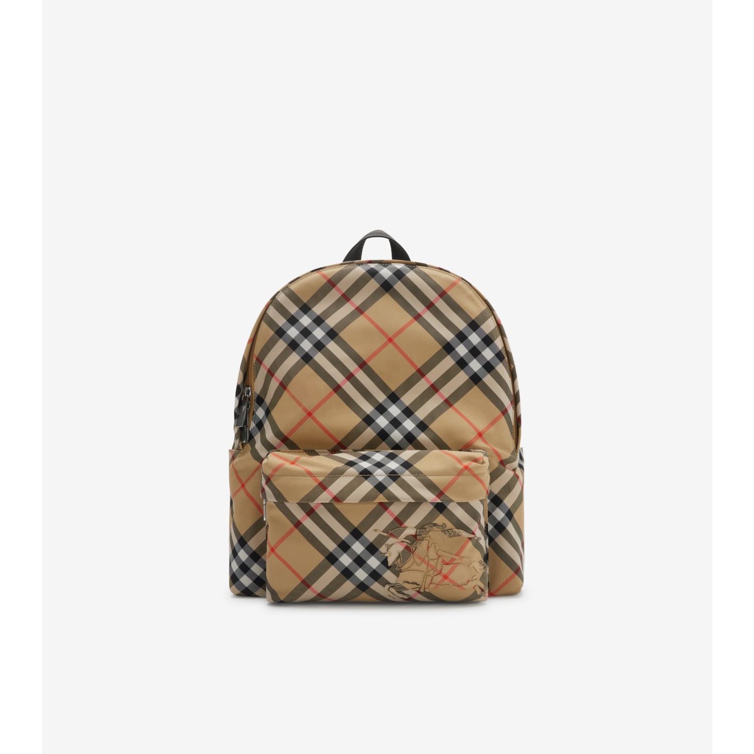 Small Check Backpack