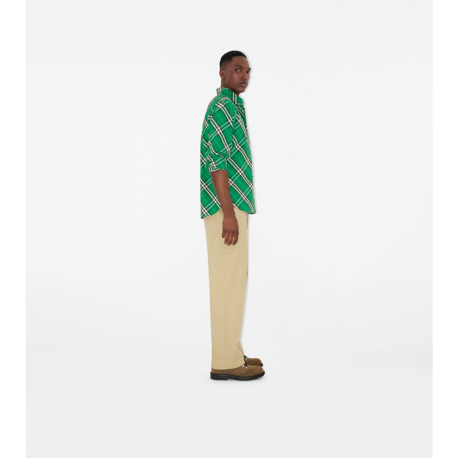 Chemise en coton Check